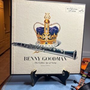 Benny Goodman: The Golden Age of Swing," originally released by RCA in 1956.